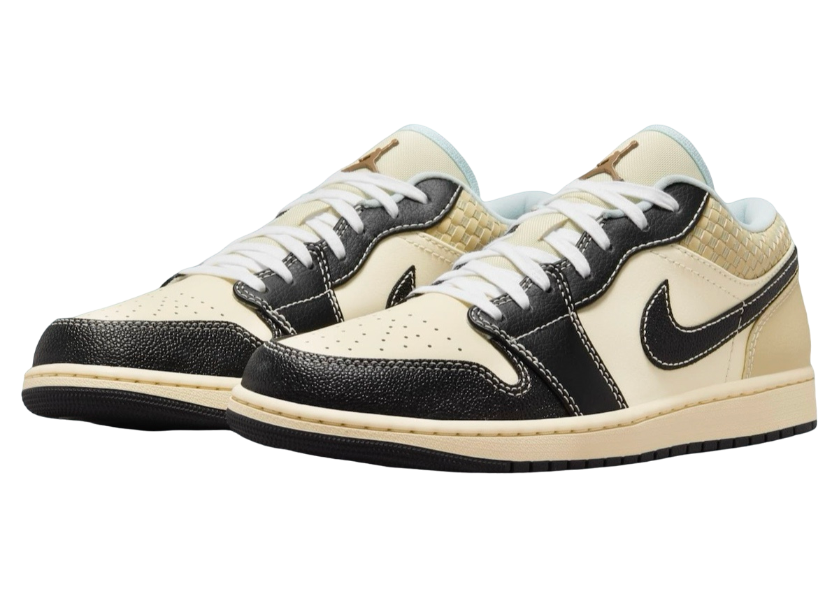 Air Jordan 1 Low SE Coconut Milk / Black