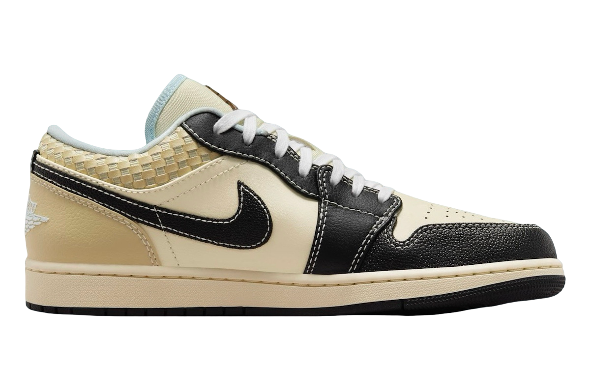 Air Jordan 1 Low SE Coconut Milk / Black