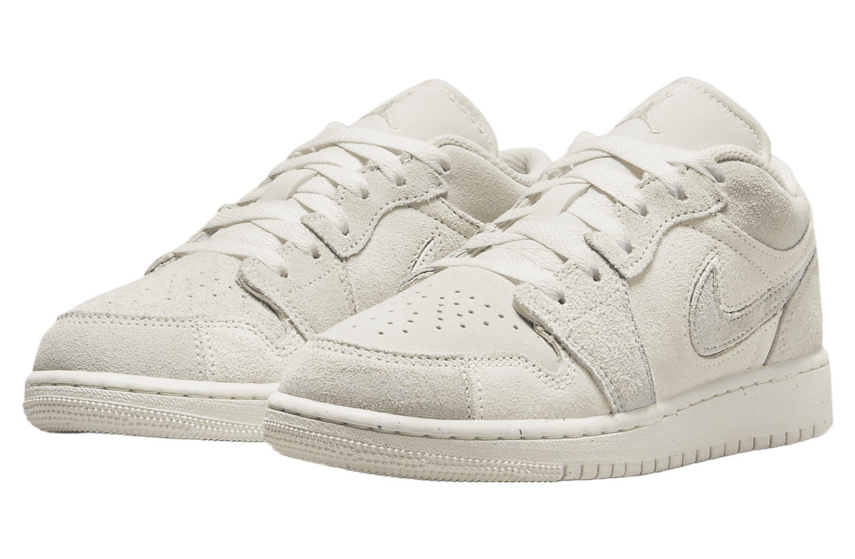 Air Jordan 1 Low SE Craft GS Pale Ivory / Legend Light Brown