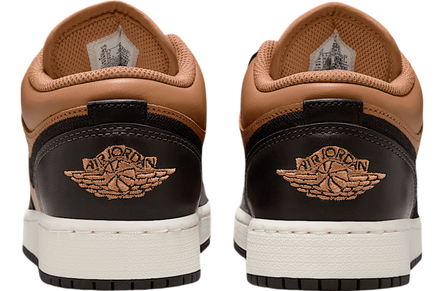 Air Jordan 1 Low SE GS Flax / Baroque Brown