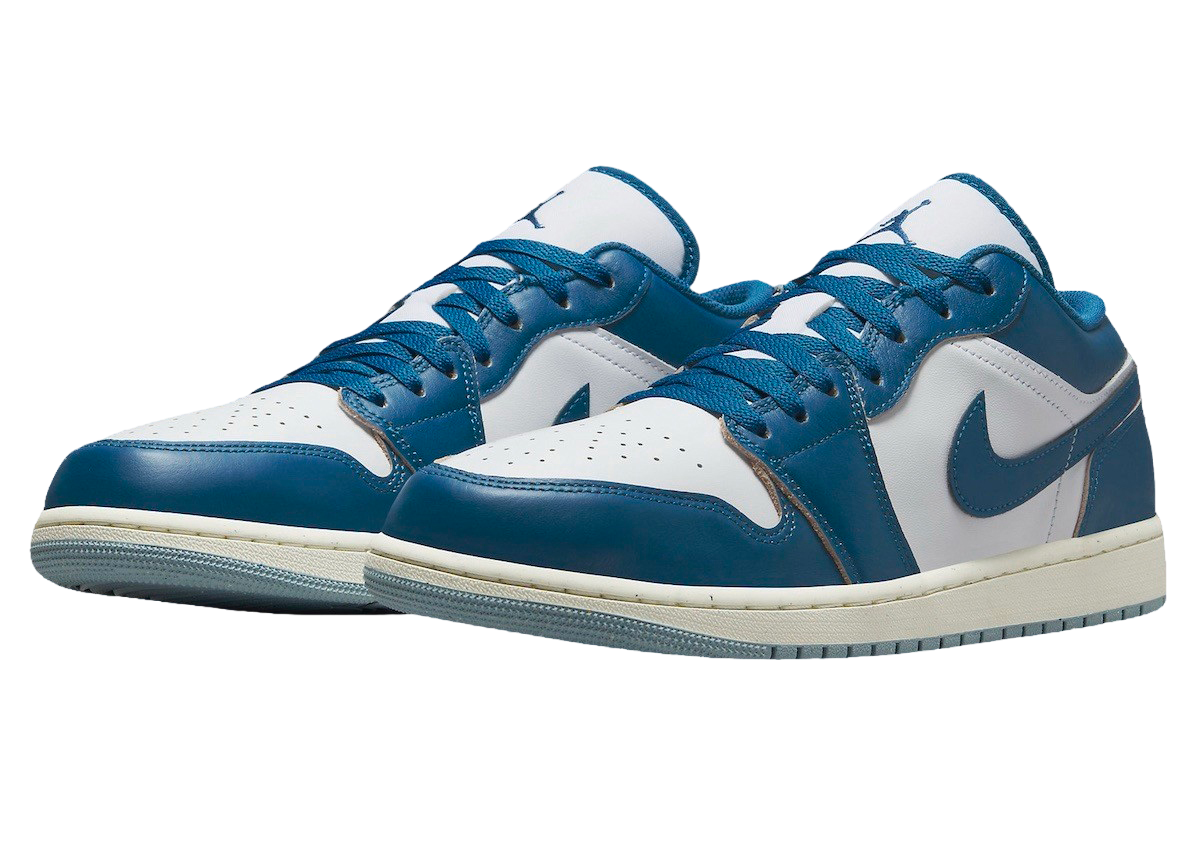 Air Jordan 1 Low SE White Industrial Blue