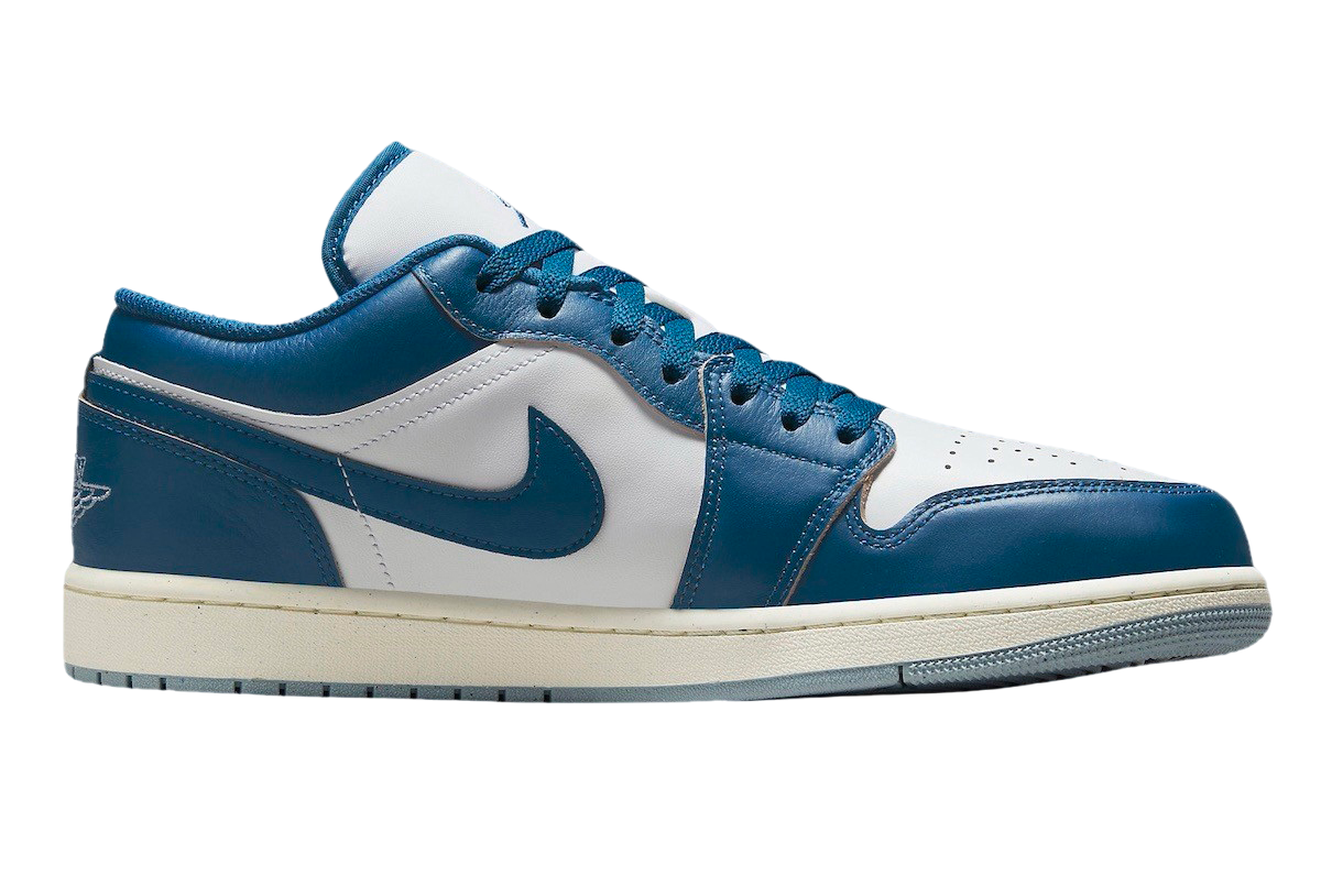 Air Jordan 1 Low SE White Industrial Blue