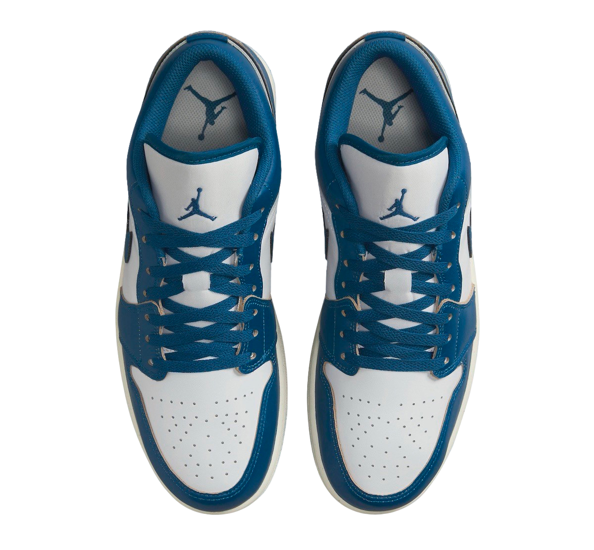 Air Jordan 1 Low SE White Industrial Blue