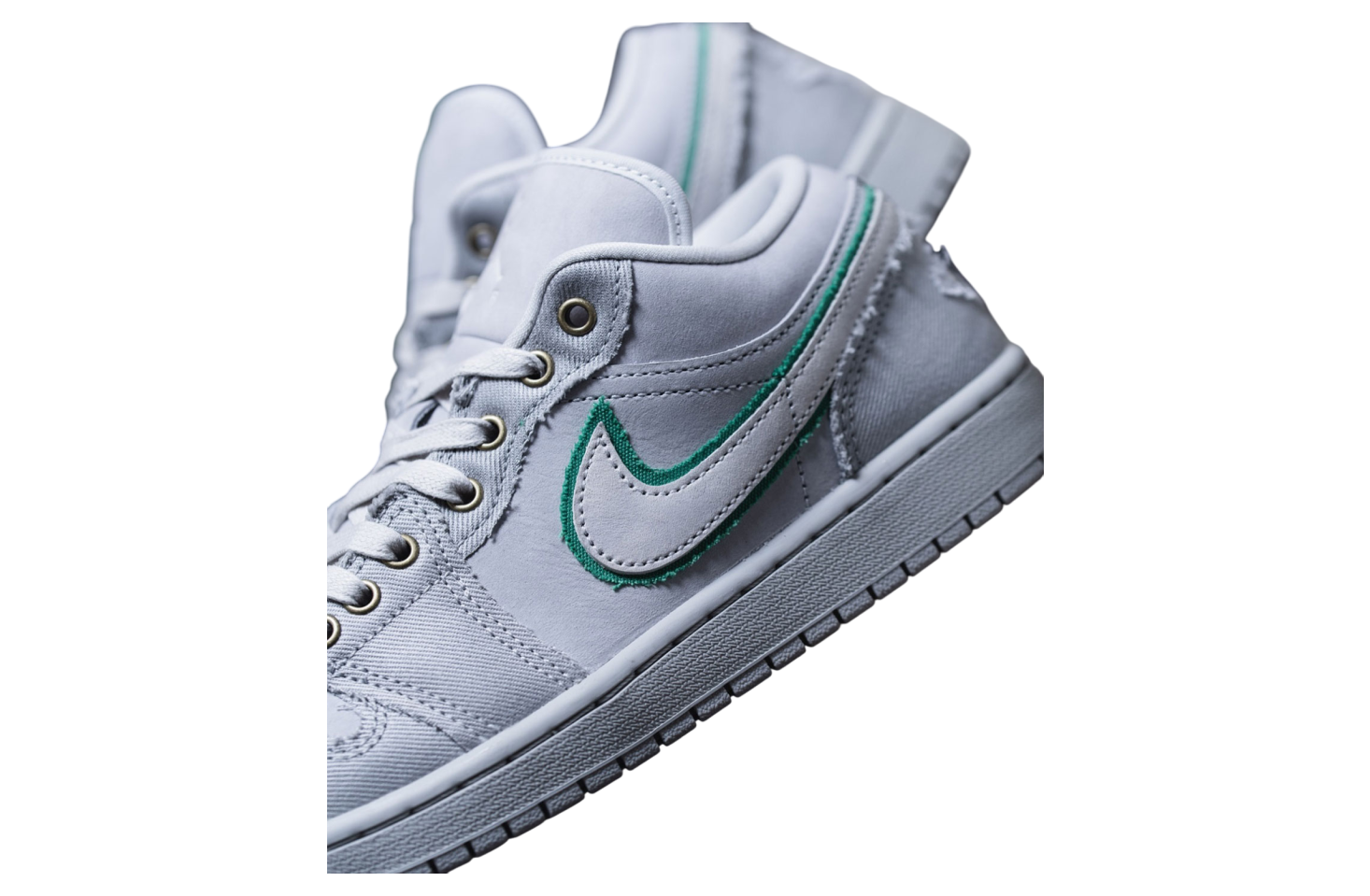 Air Jordan 1 Low Se Wmns Grey / Green