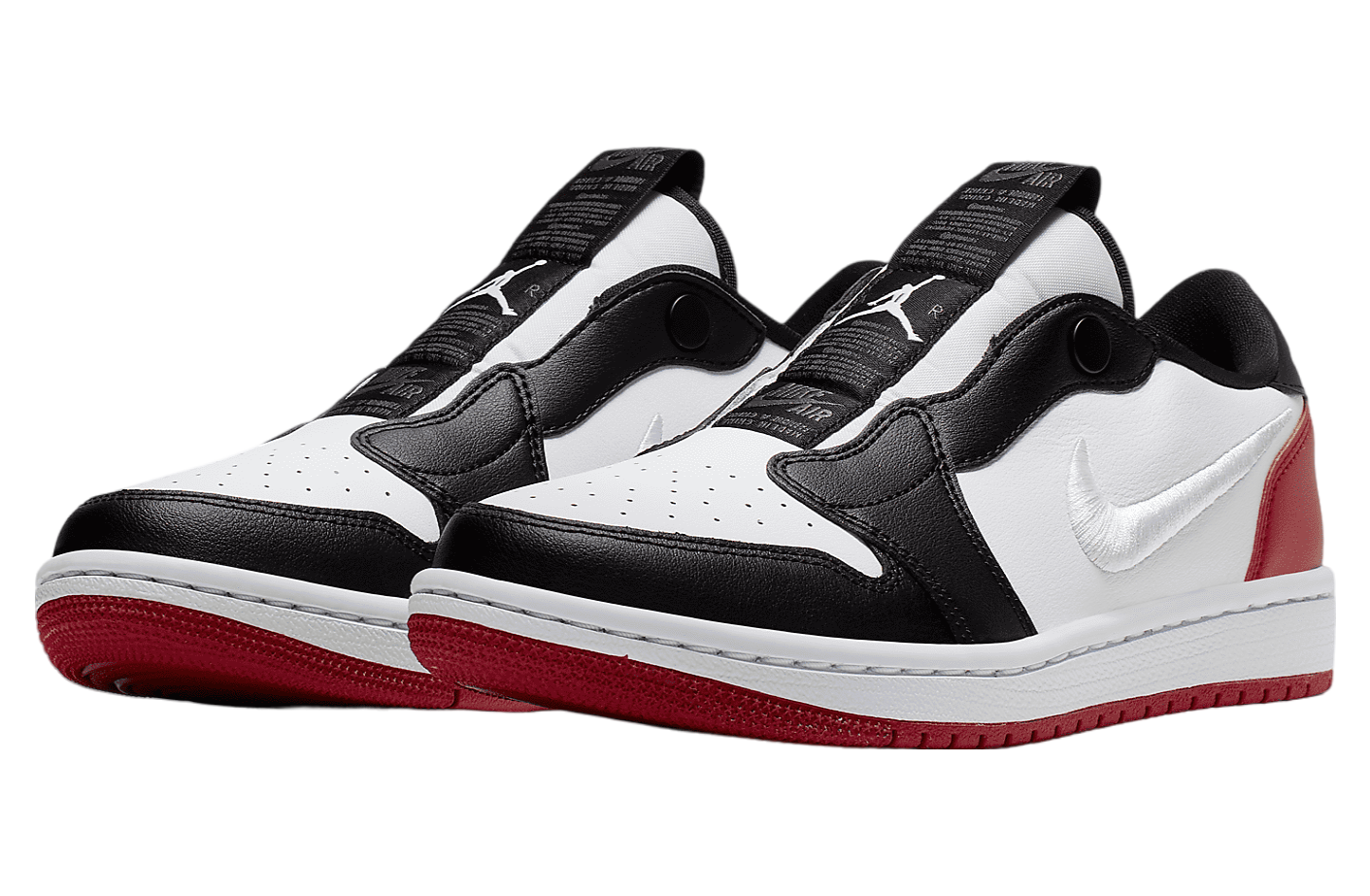 Air Jordan 1 Low Slip WMNS White Gym Red Black Dec 2023 AV3918 102 KicksOnFire