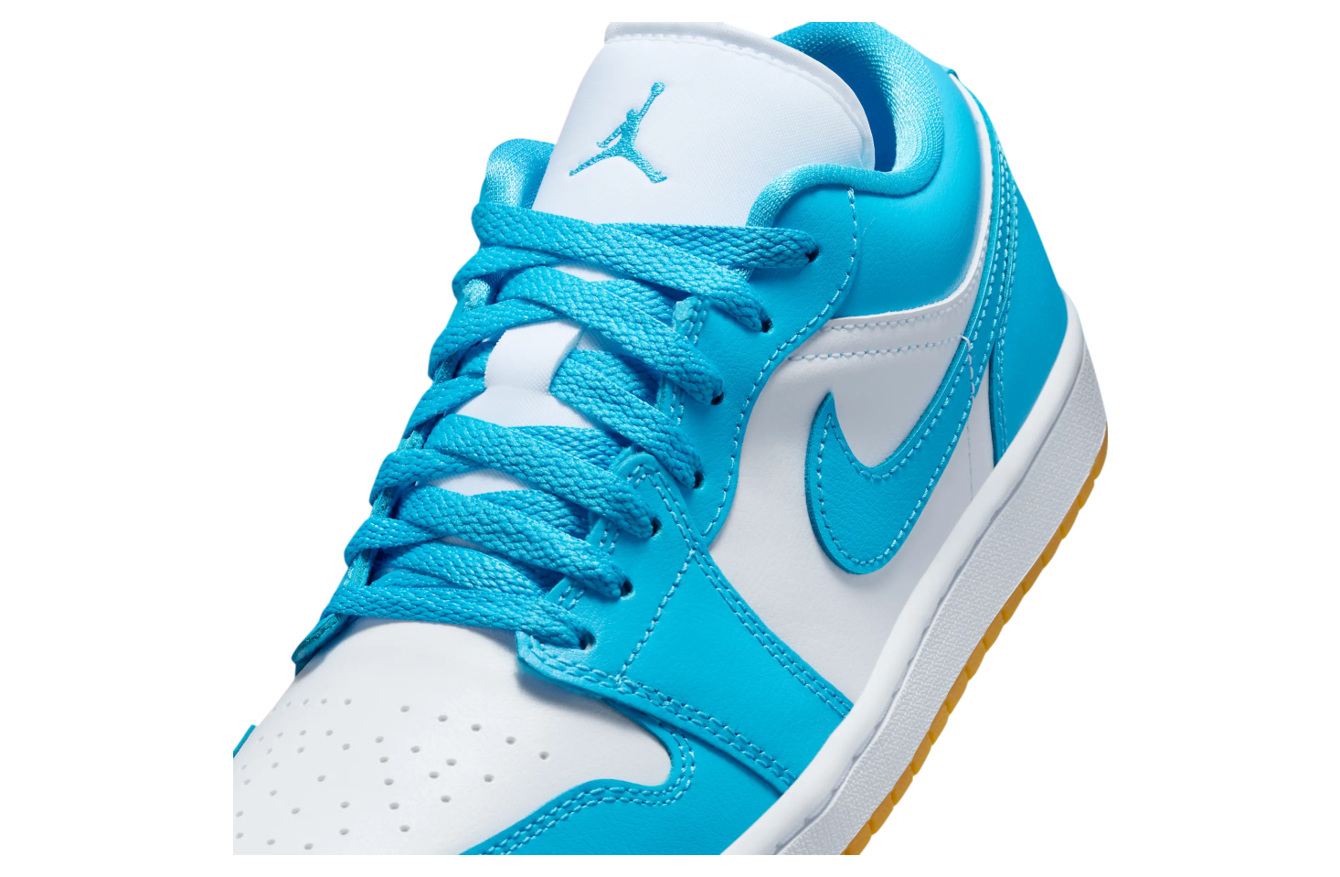 Air Jordan 1 Low White / Aquatone