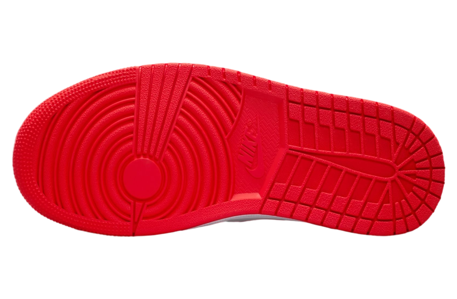 Air Jordan 1 Low White / Chile Red