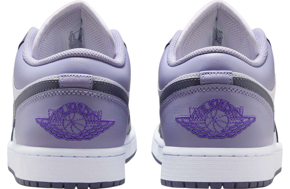 Air Jordan 1 Low White / Purple