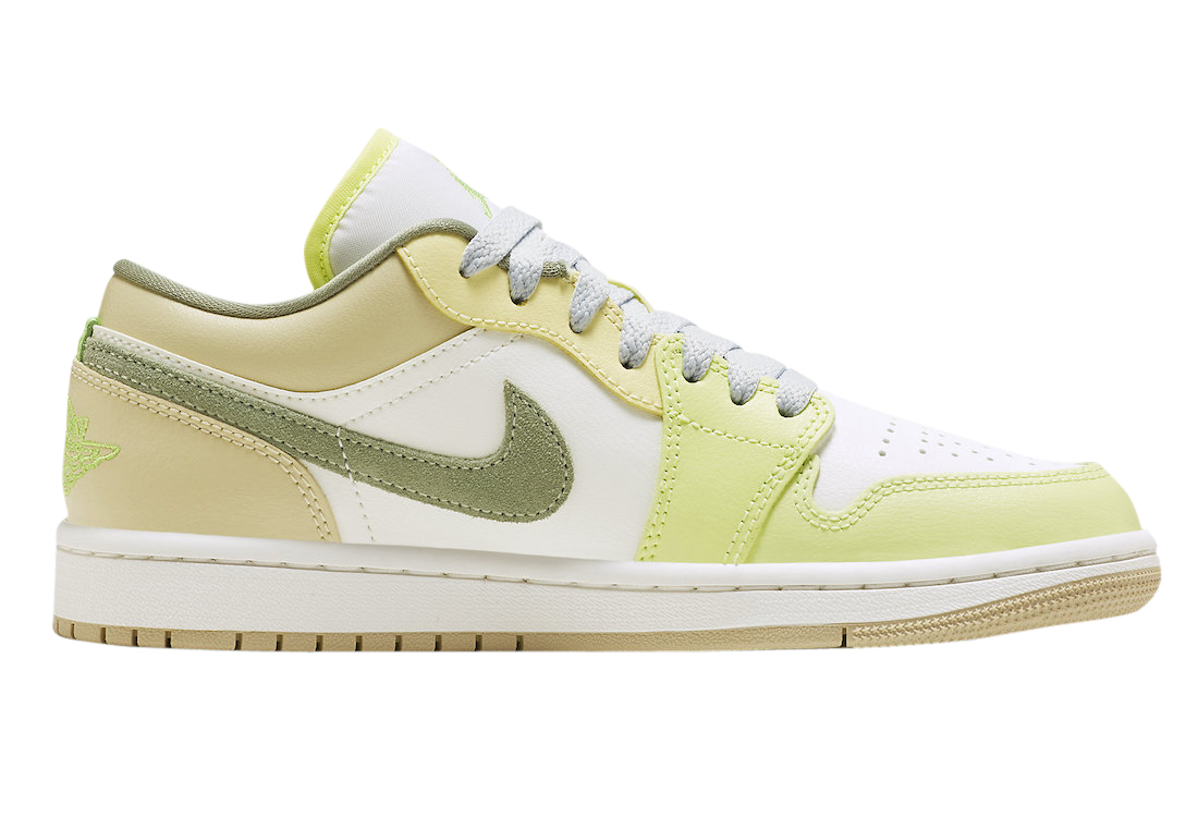 Air Jordan 1 Low White Volt Gold FD9906-131