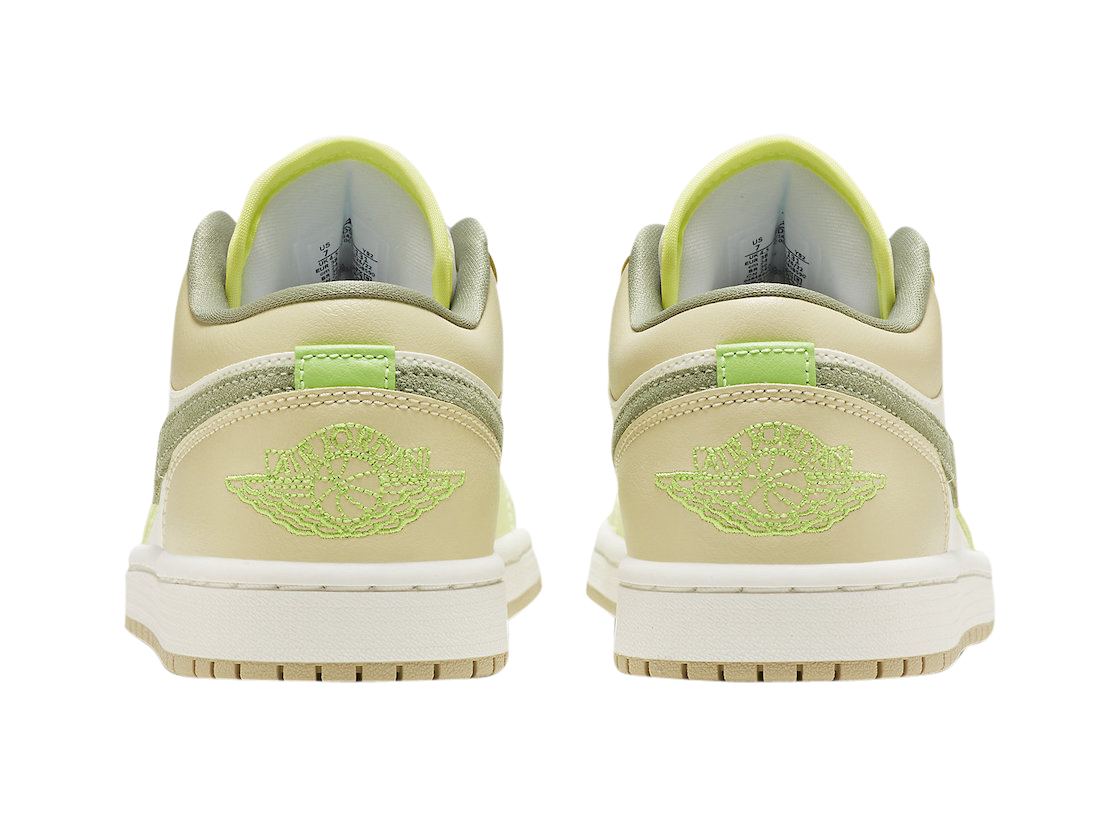 Air Jordan 1 Low White Volt Gold FD9906-131