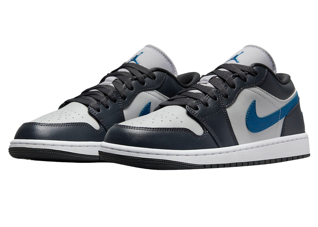 Air Jordan 1 Low WMNS Anthracite Industrial Blue