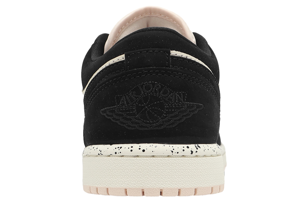 Air Jordan 1 Low Wmns Black / Black Guava Ice Sail