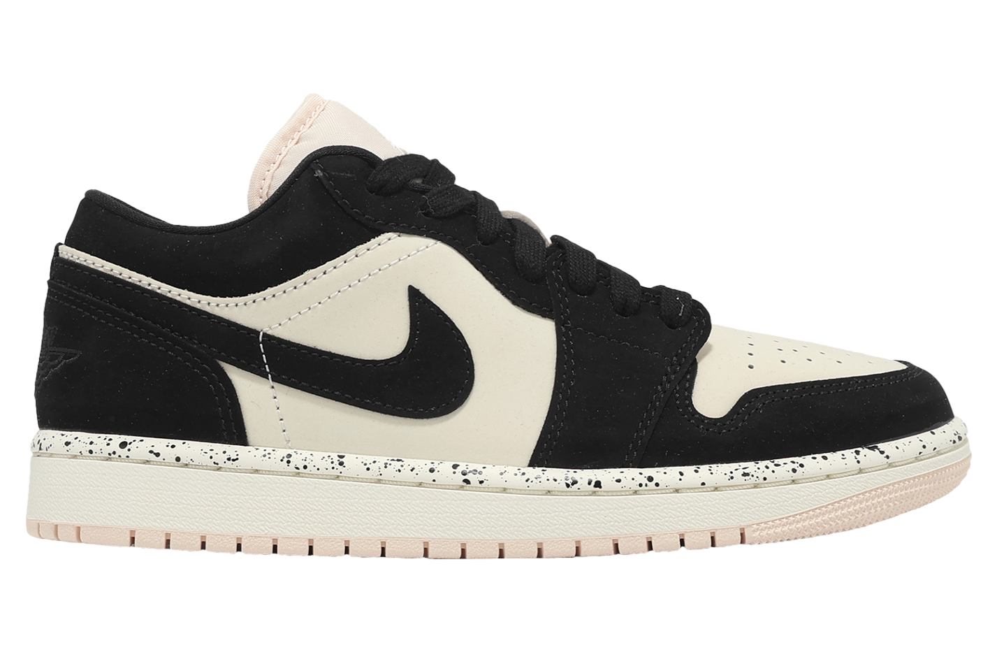 Air Jordan 1 Low Wmns Black / Black Guava Ice Sail