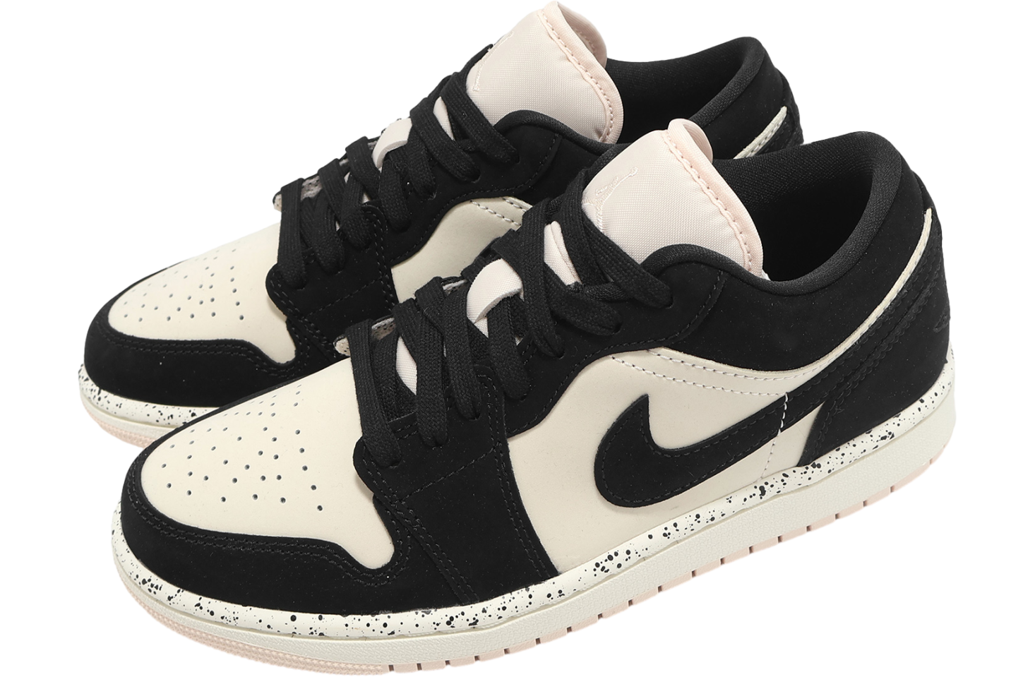 Air Jordan 1 Low Wmns Black / Black Guava Ice Sail