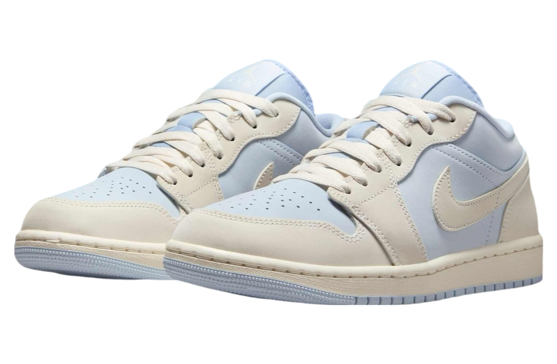 Air Jordan 1 Low WMNS Hydrogen Blue / Cream