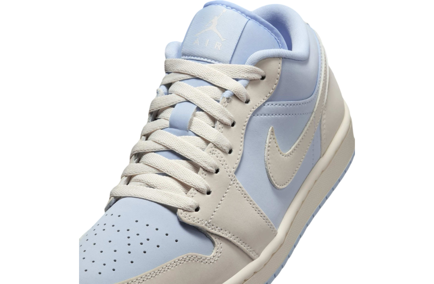 Air Jordan 1 Low WMNS Hydrogen Blue / Cream