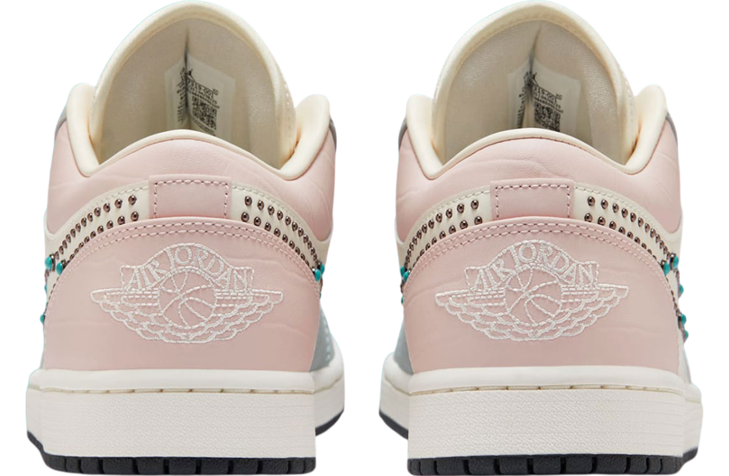 Air Jordan 1 Low Wmns Ivory / Turquoise