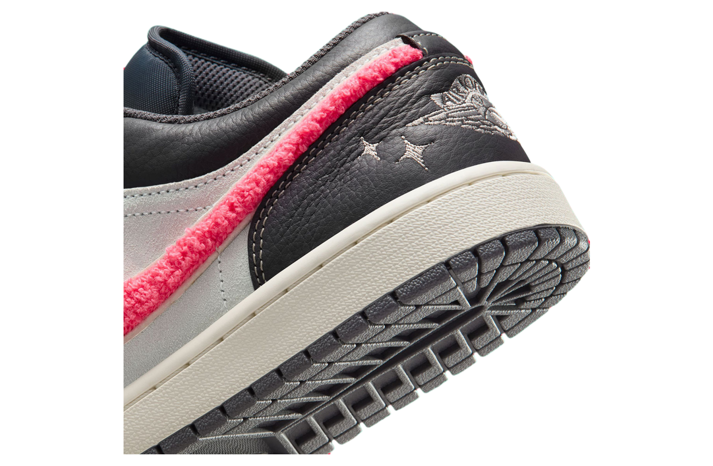 Air Jordan 1 Low WMNS Light Graphite / Hot Punch