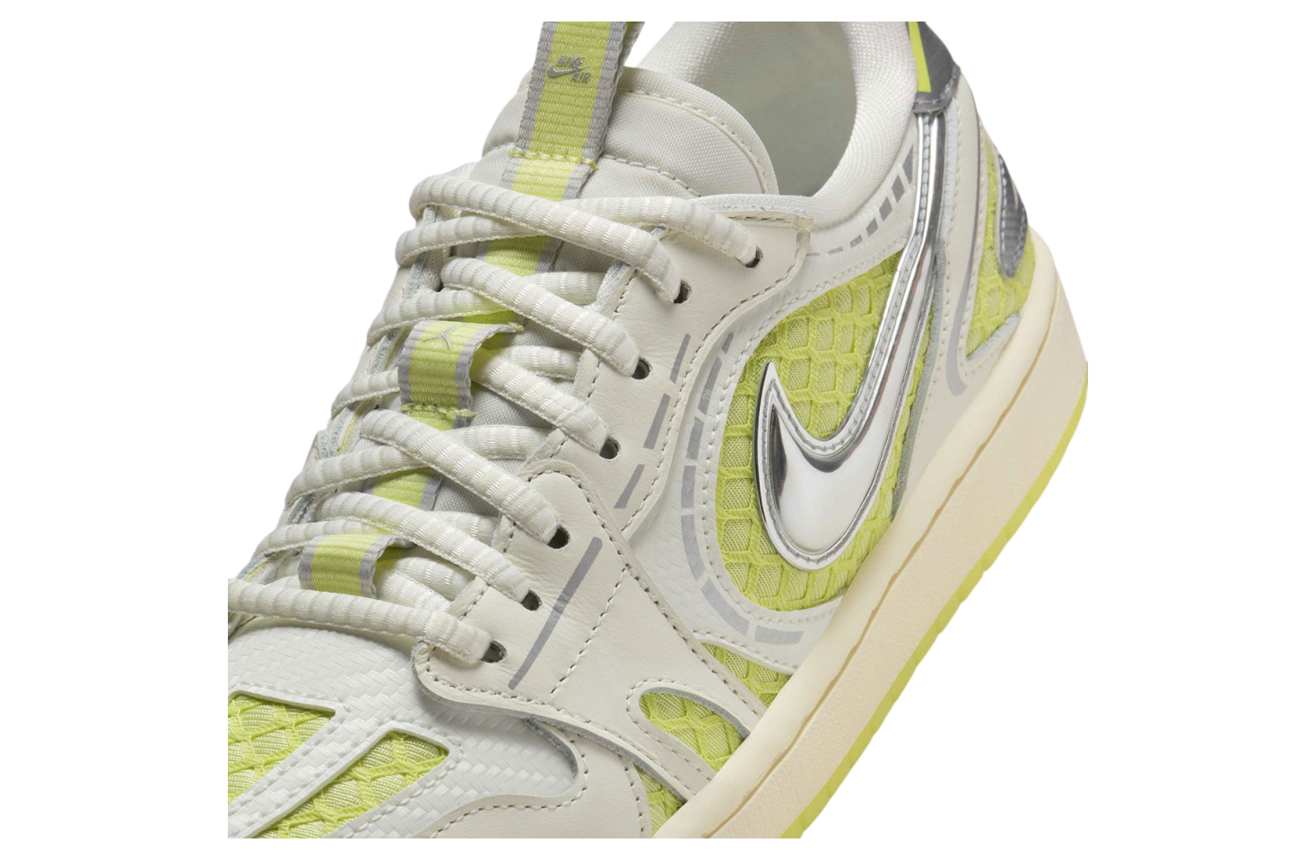 Air Jordan 1 Low Wmns Method Of Make V3 Sail / Luminous Green