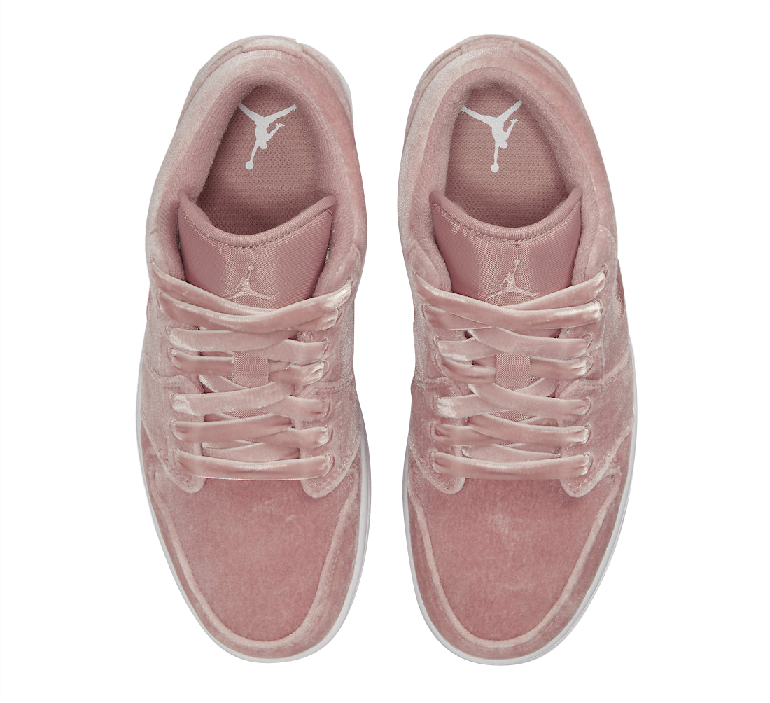 Air Jordan 1 Low WMNS Pink Velvet DQ8396-600