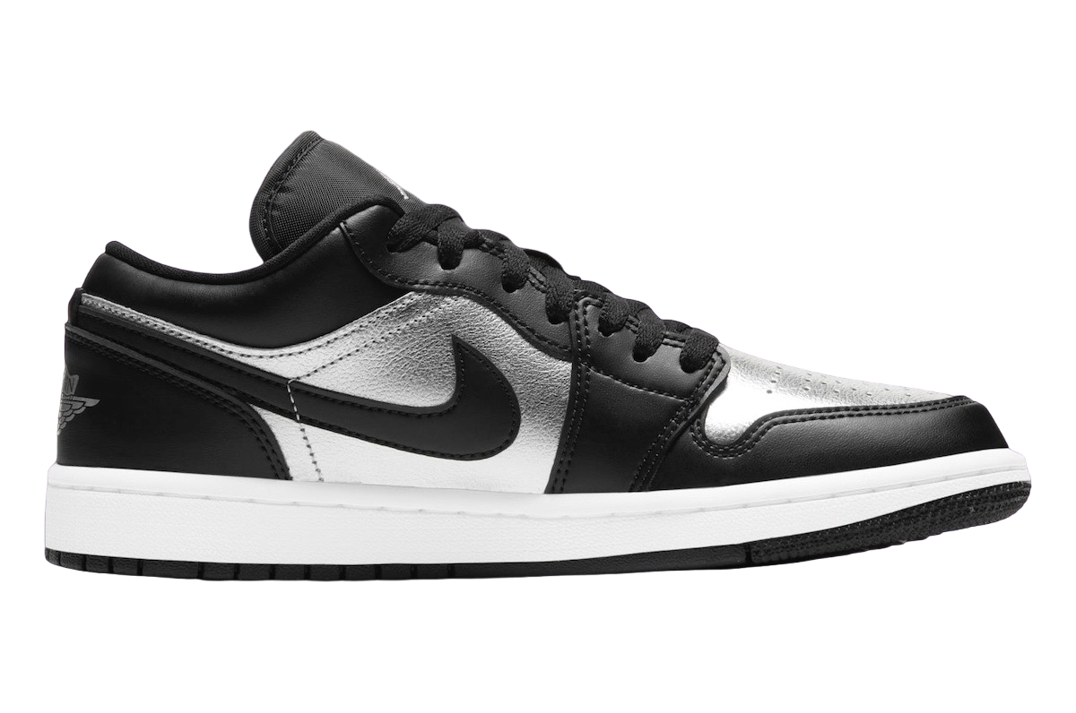 Air Jordan 1 Low WMNS Silver Toe