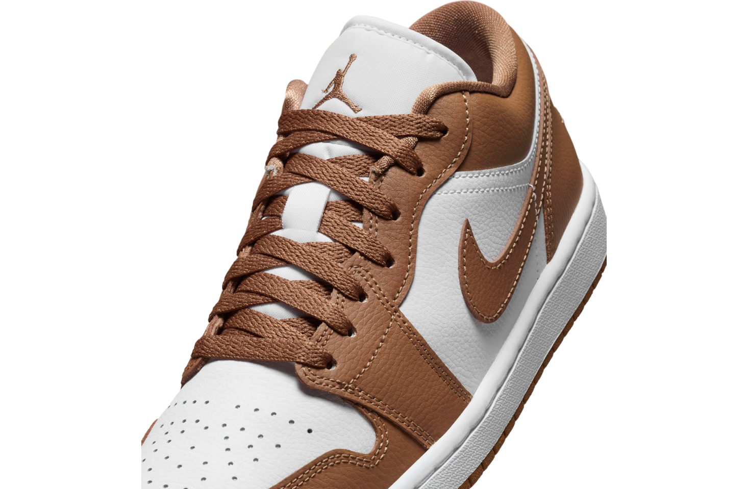 Air Jordan 1 Low WMNS White / Archaeo Brown