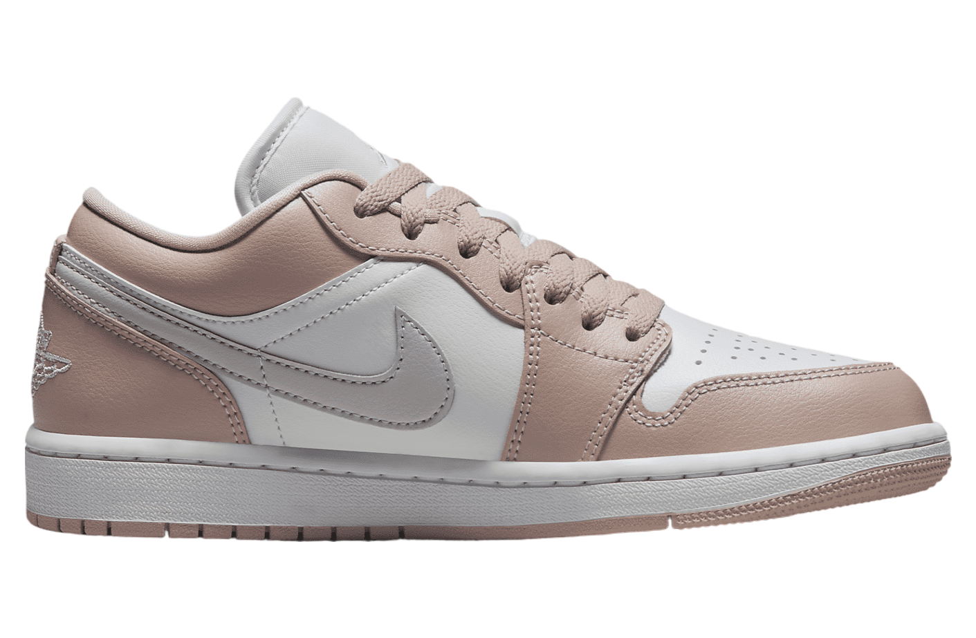 Air Jordan 1 Low WMNS White / Particle Beige