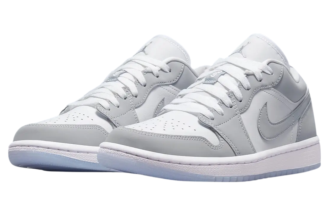 Air Jordan 1 Low White Wolf Grey DC0774 105