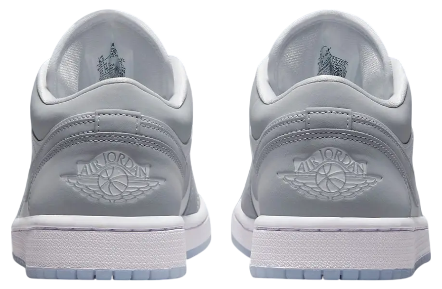 Air Jordan 1 Low WMNS White Wolf Grey Aluminum