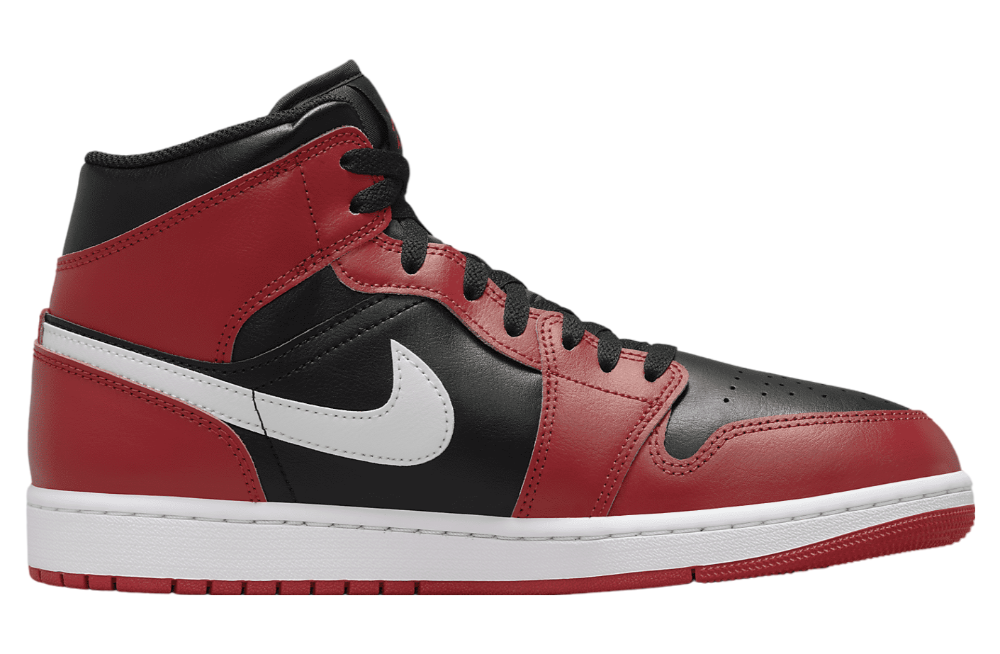 Air Jordan 1 Mid Black / Gym Red