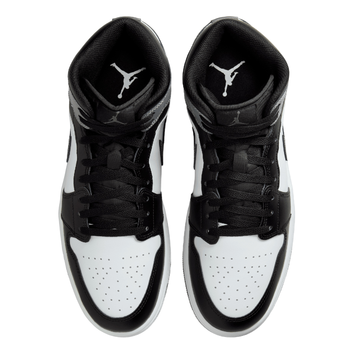 Air Jordan 1 Mid Black Iron Grey