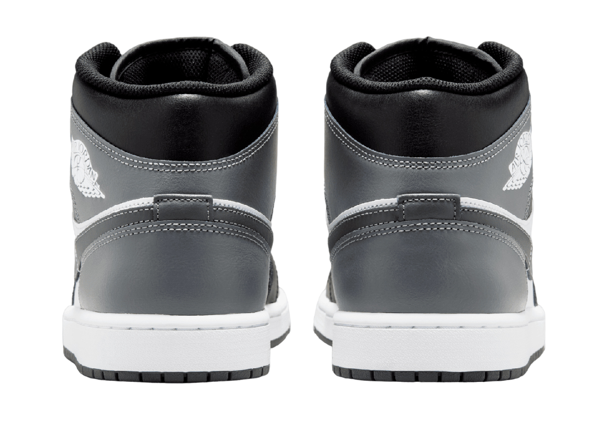 Air Jordan 1 Mid Black Iron Grey