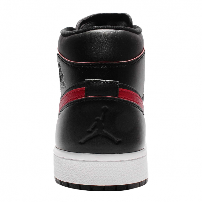 Air Jordan 1 Mid Black Red