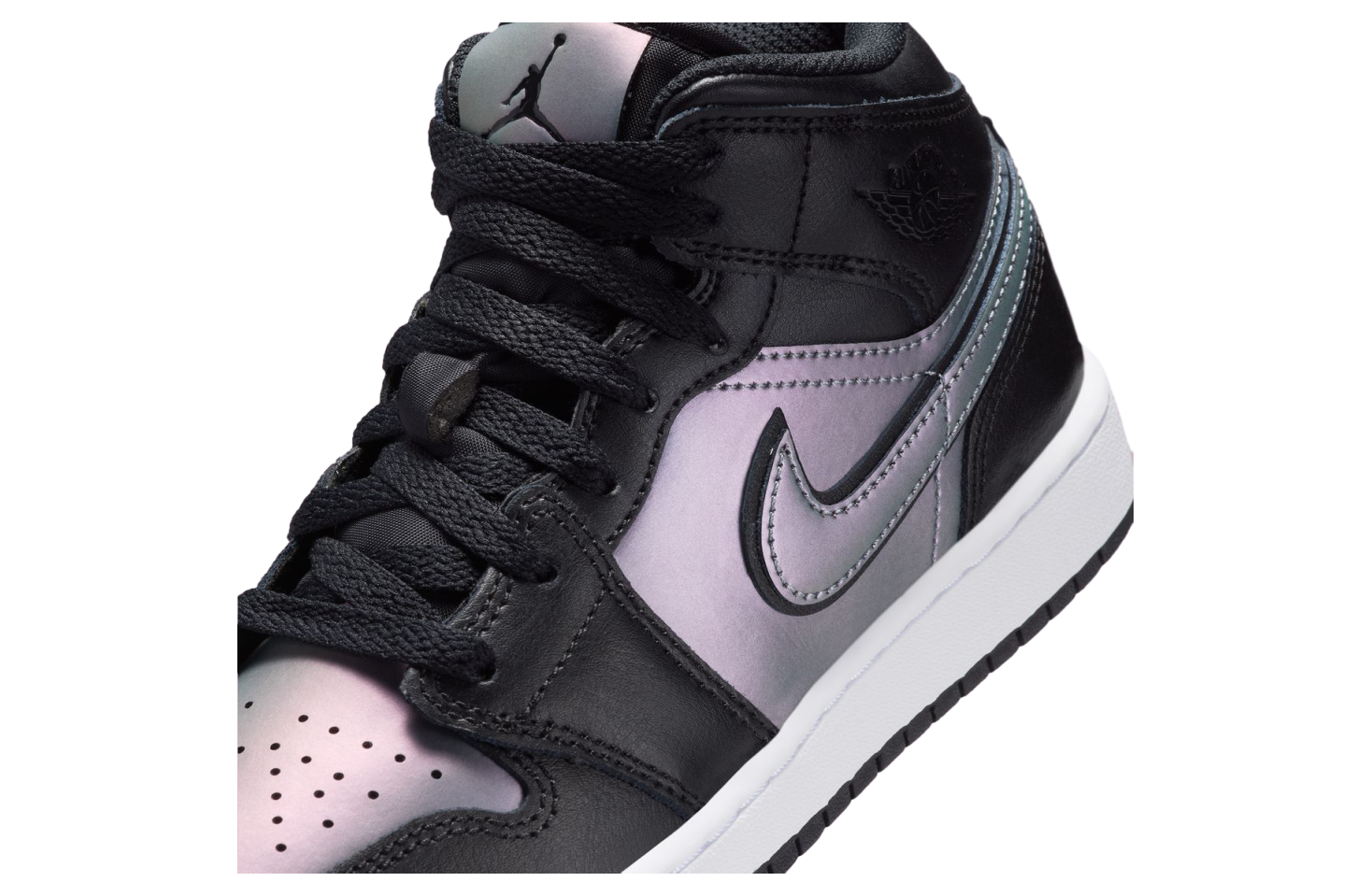 Air Jordan 1 Mid Black / White
