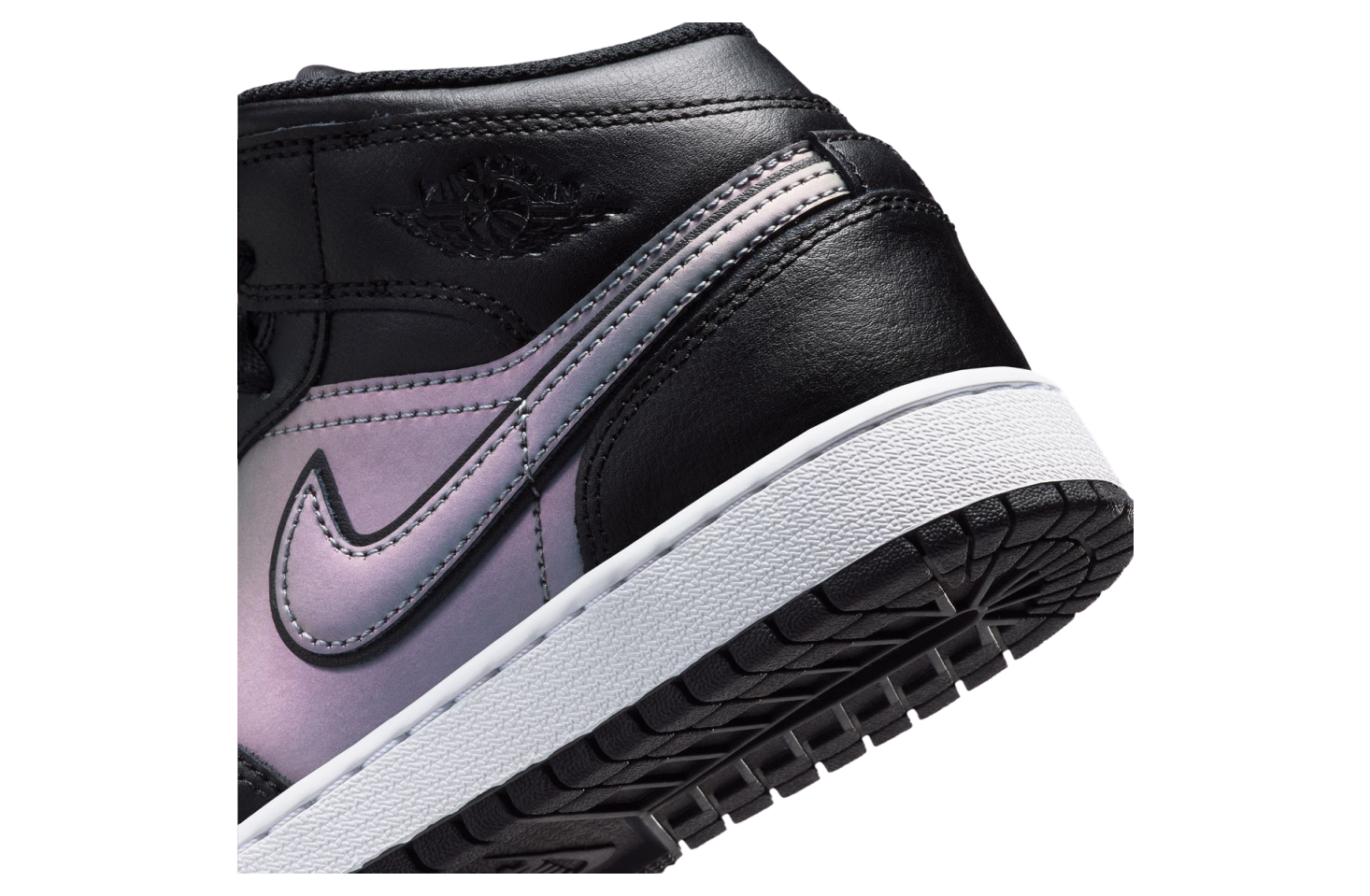 Air Jordan 1 Mid Black / White