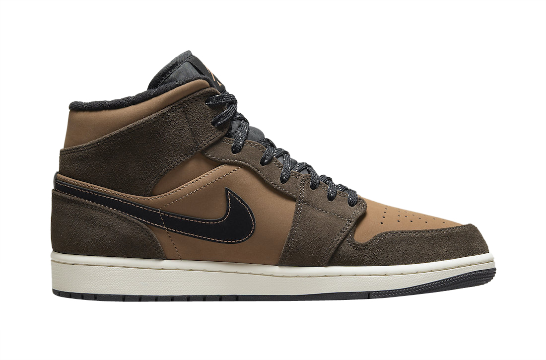 Air Jordan 1 Mid Brown