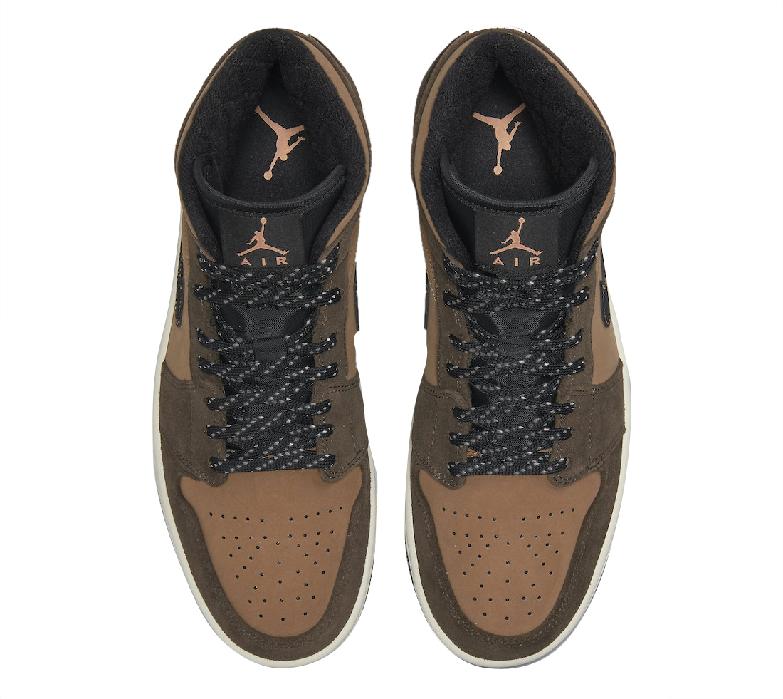 BUY Air Jordan 1 Mid Brown | Kixify Marketplace