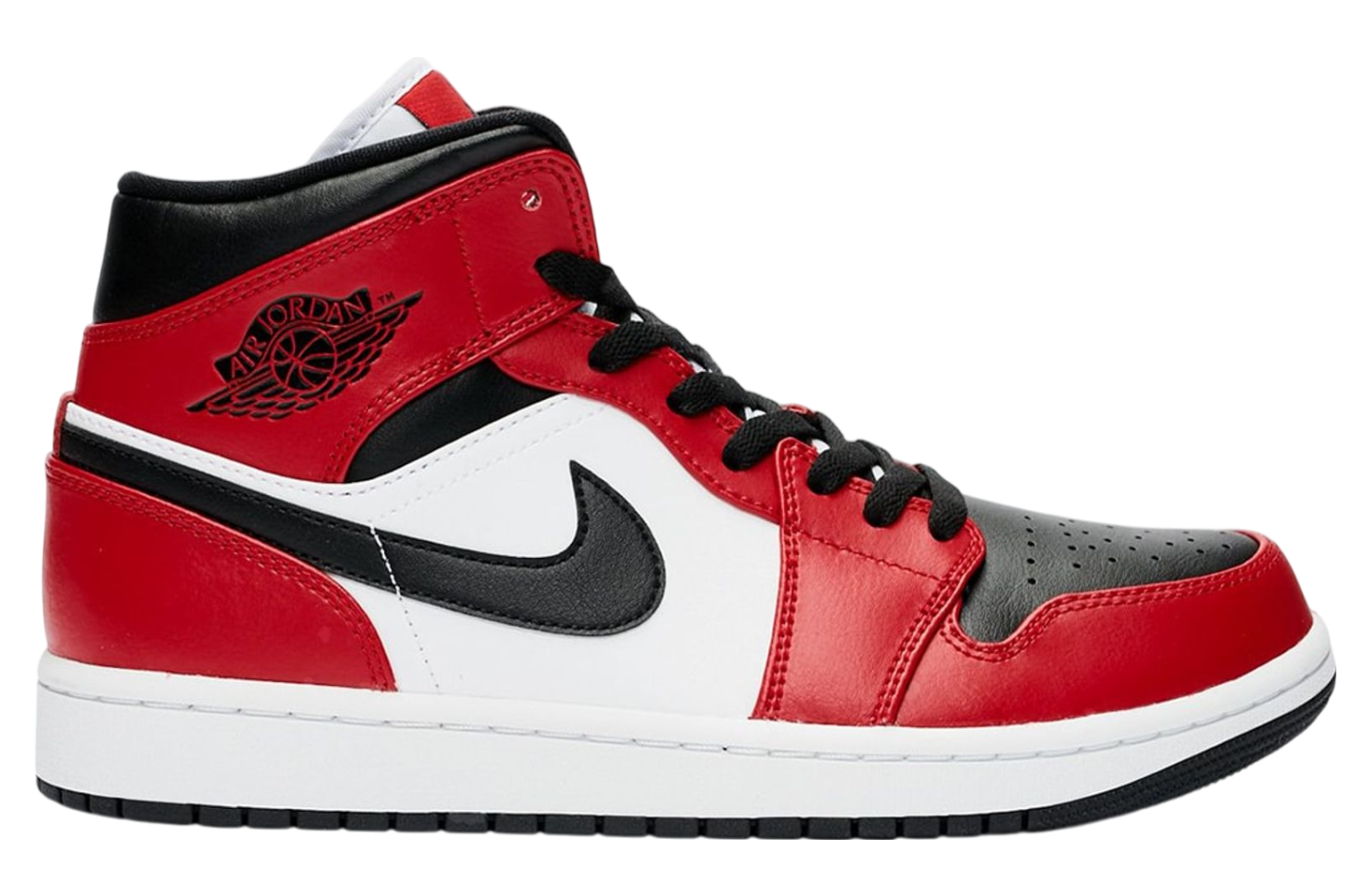 Air Jordan 1 Mid Chicago Toe