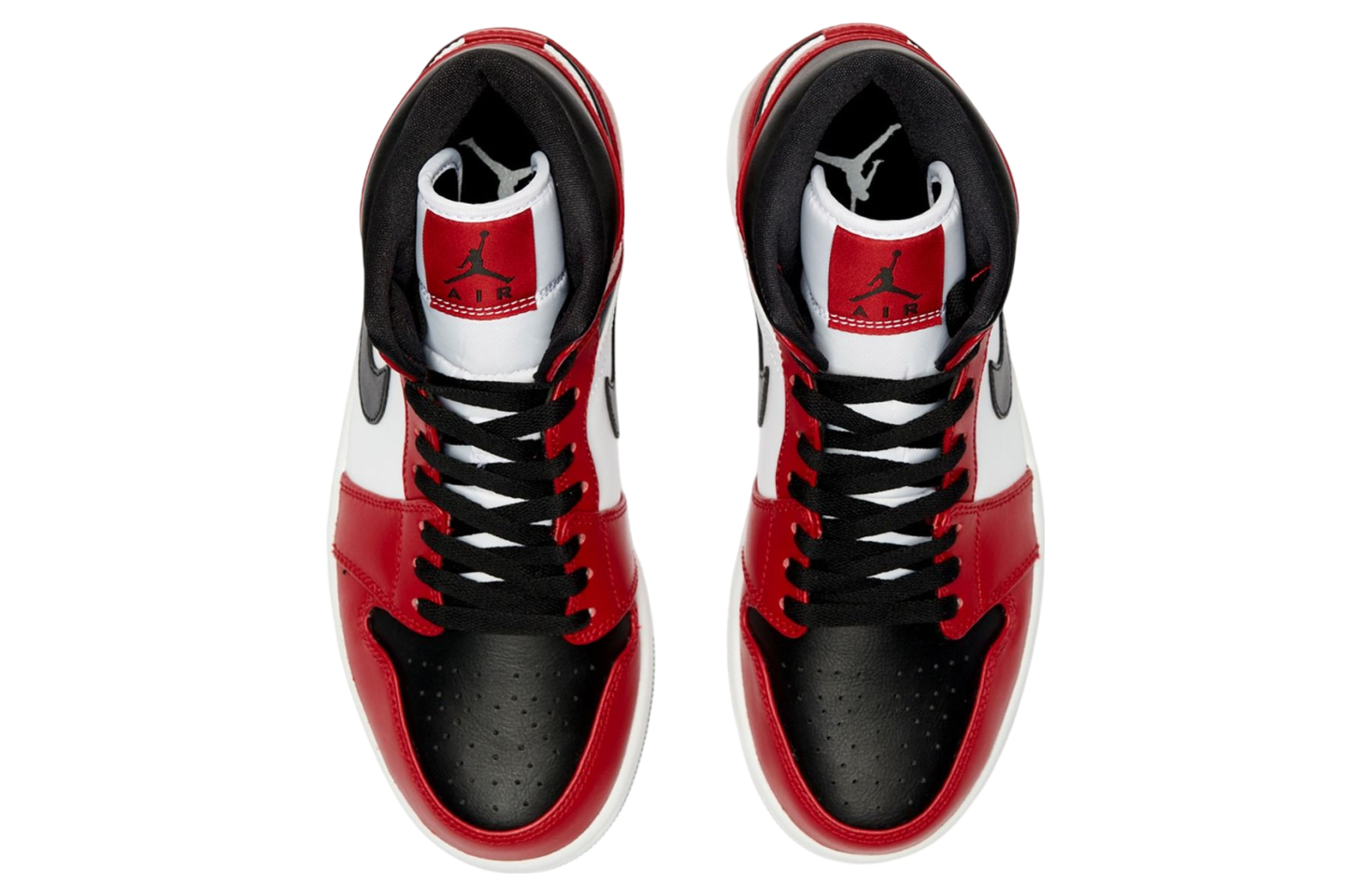 Air Jordan 1 Mid Chicago Toe
