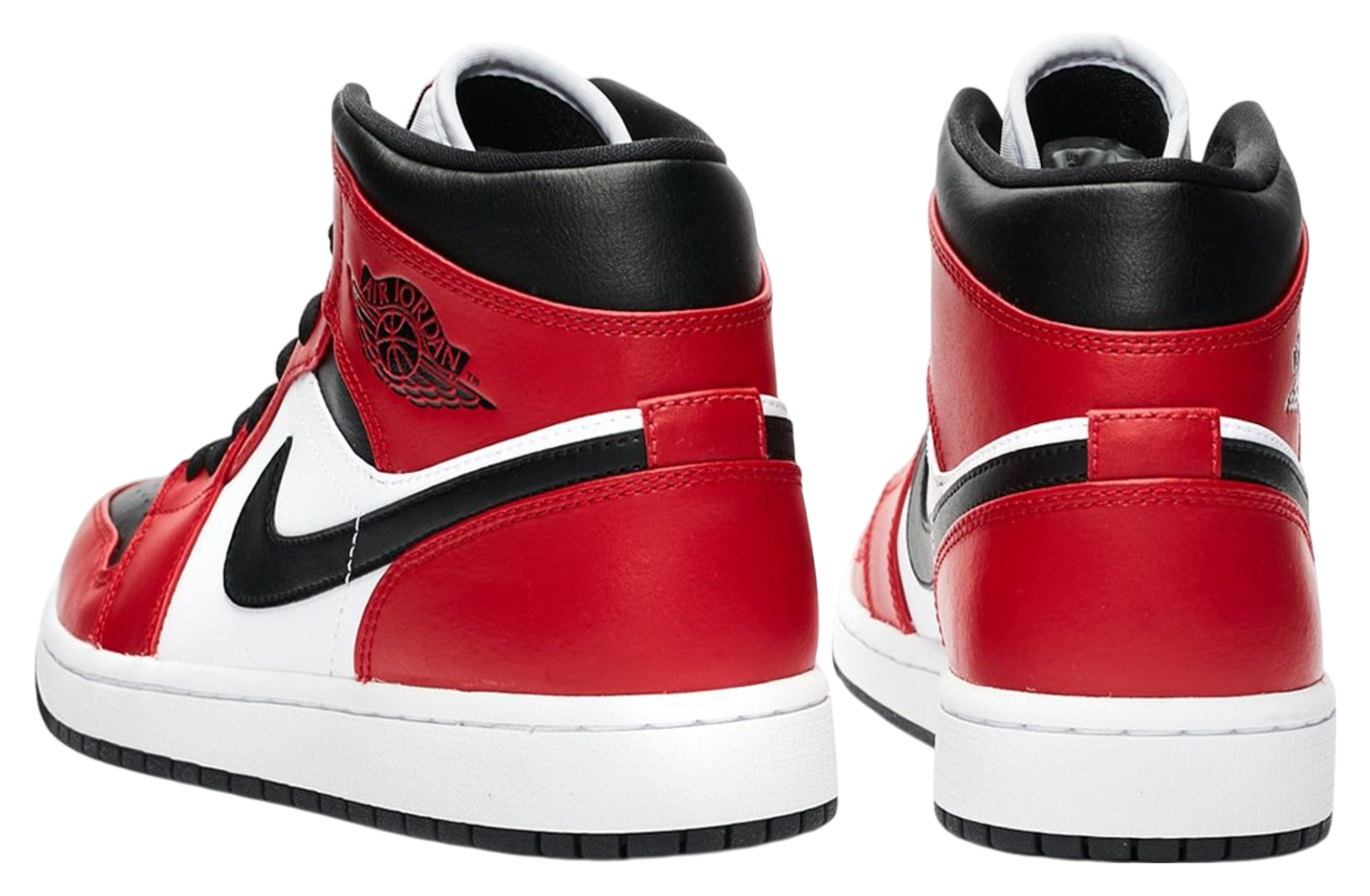 Air Jordan 1 Mid Chicago Toe