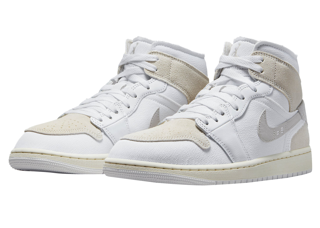 BUY Air Jordan 1 Mid Craft Light Orewood Brown | Kixify Marketplace