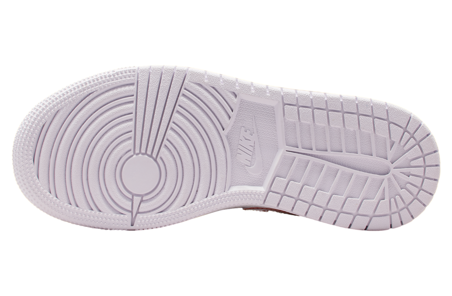 Air Jordan 1 Mid Gs Barely Grape / White