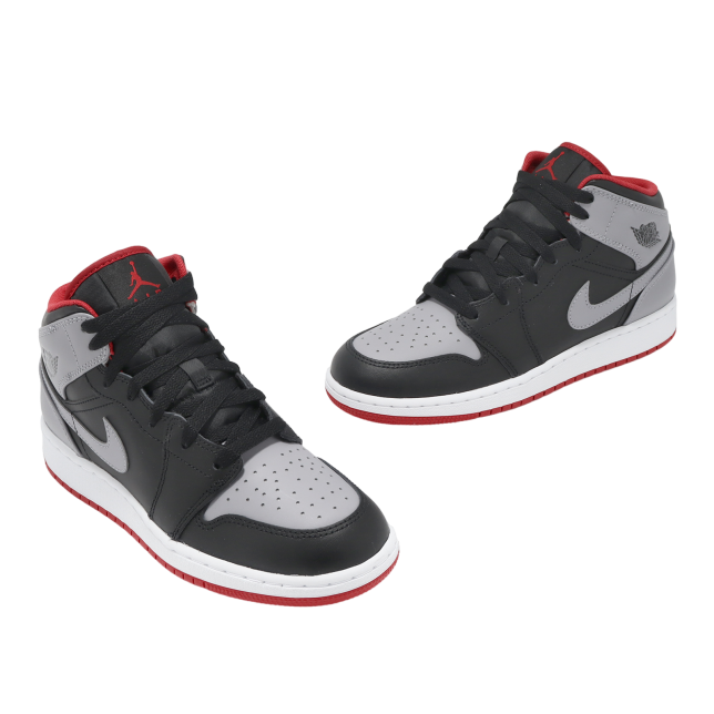 Air Jordan 1 Mid GS Black / Cement Grey DQ8423006