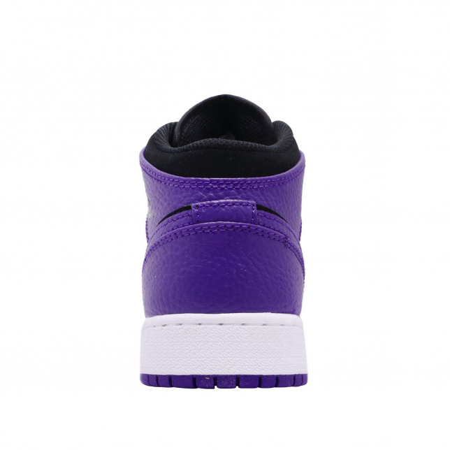 Air Jordan 1 Mid GS Black Dark Concord 554725051