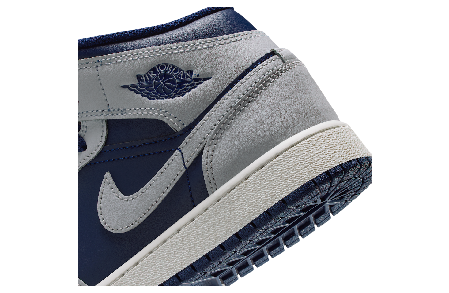 Air Jordan 1 Mid GS Blue Void / Summit White - Oct 2025 - DQ8423