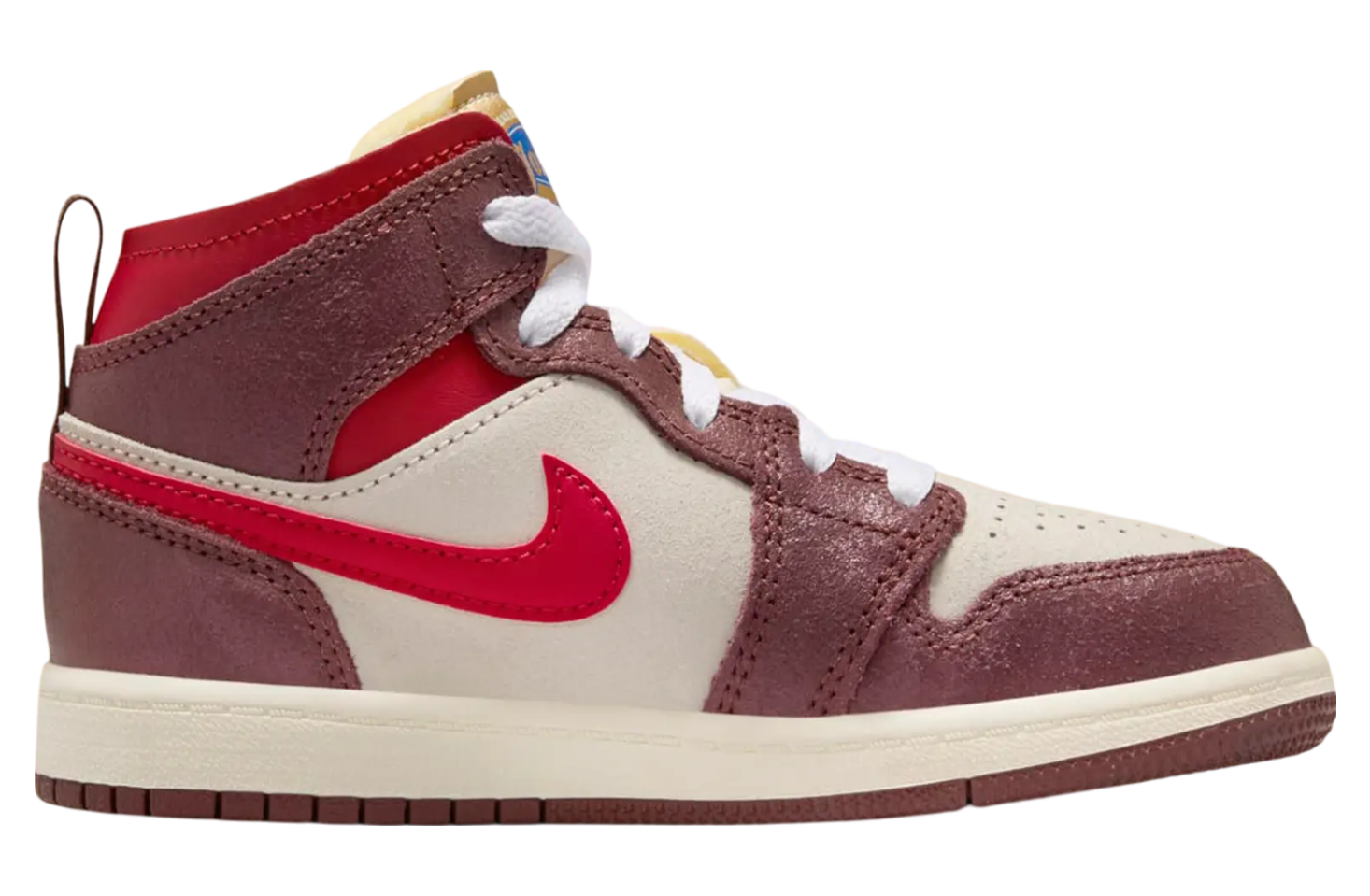 Air Jordan 1 Mid GS Bread Butter & Sole