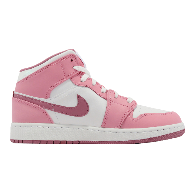 Air Jordan 1 Mid GS Coral Chalk