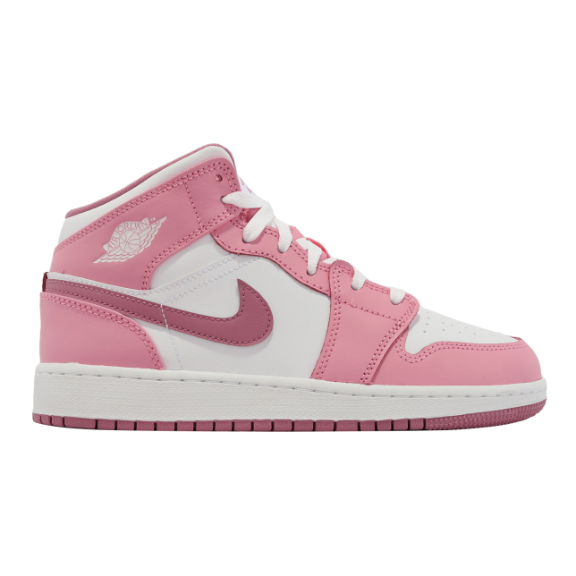 Air Jordan 1 Mid GS Coral Chalk