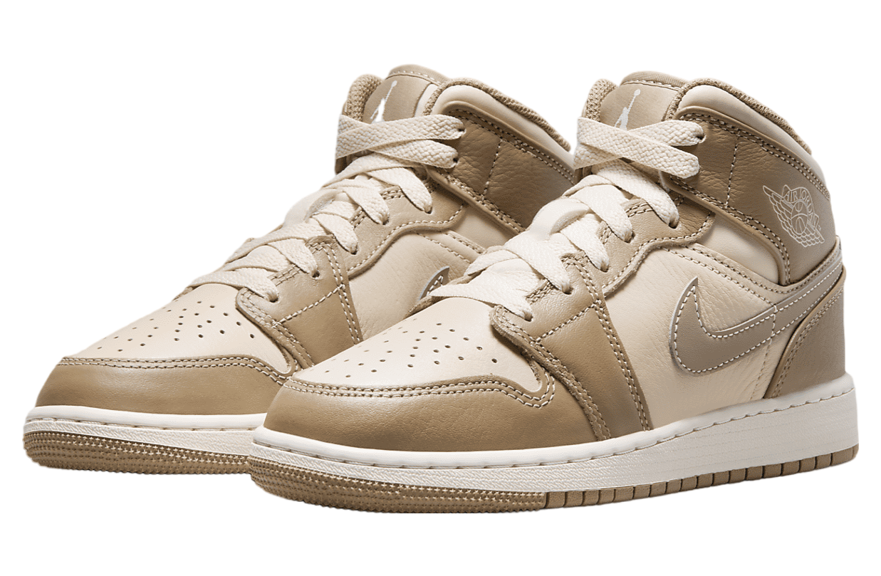 Air Jordan 1 Mid GS Legend Light Brown / Phantom