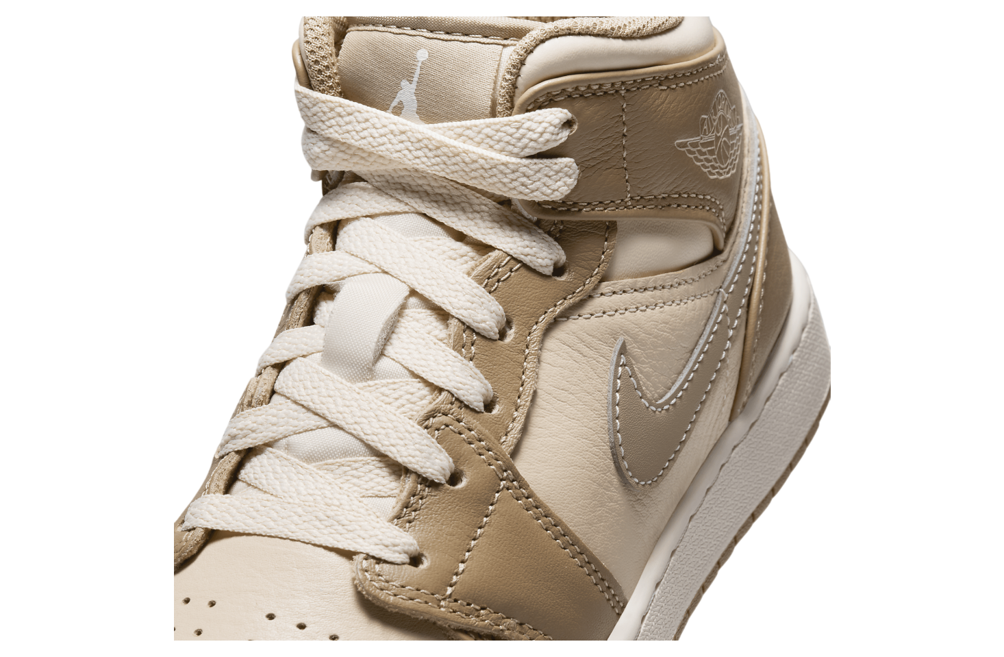 Air Jordan 1 Mid GS Legend Light Brown / Phantom